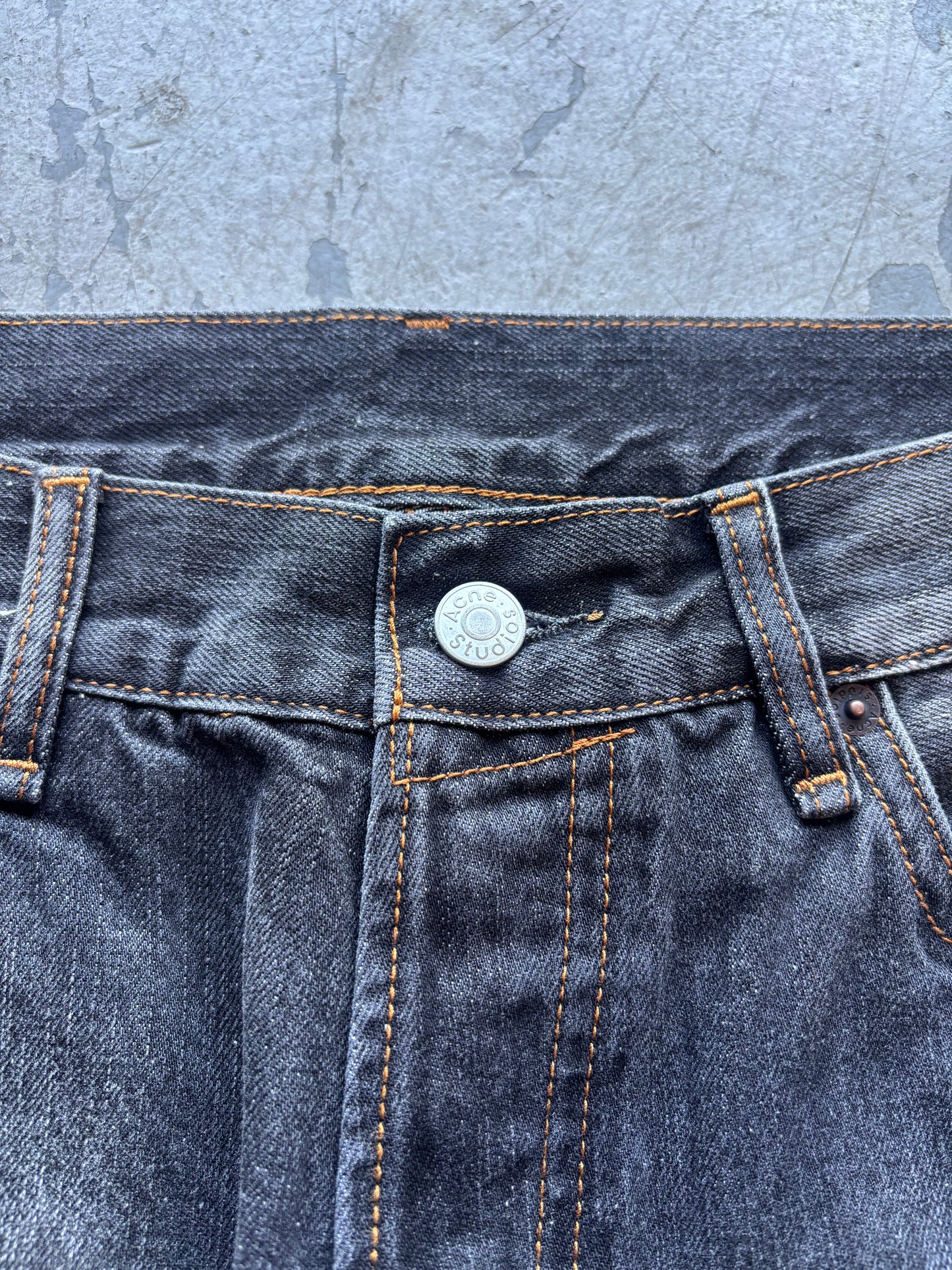 Acne Studios Paint Spatter Jeans