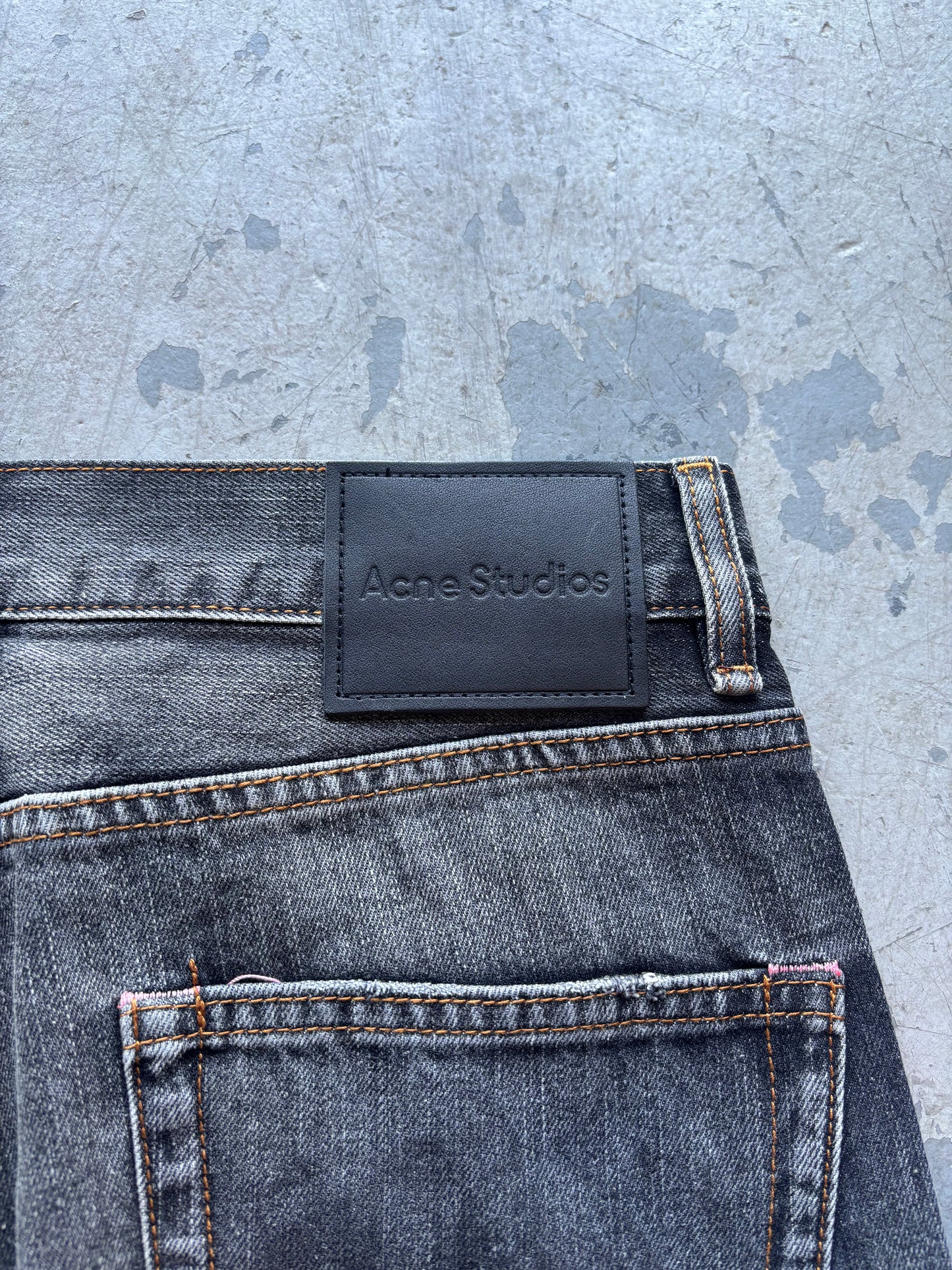 Acne Studios Paint Spatter Jeans