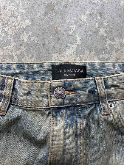 Balenciaga Tribal Baggy Jeans