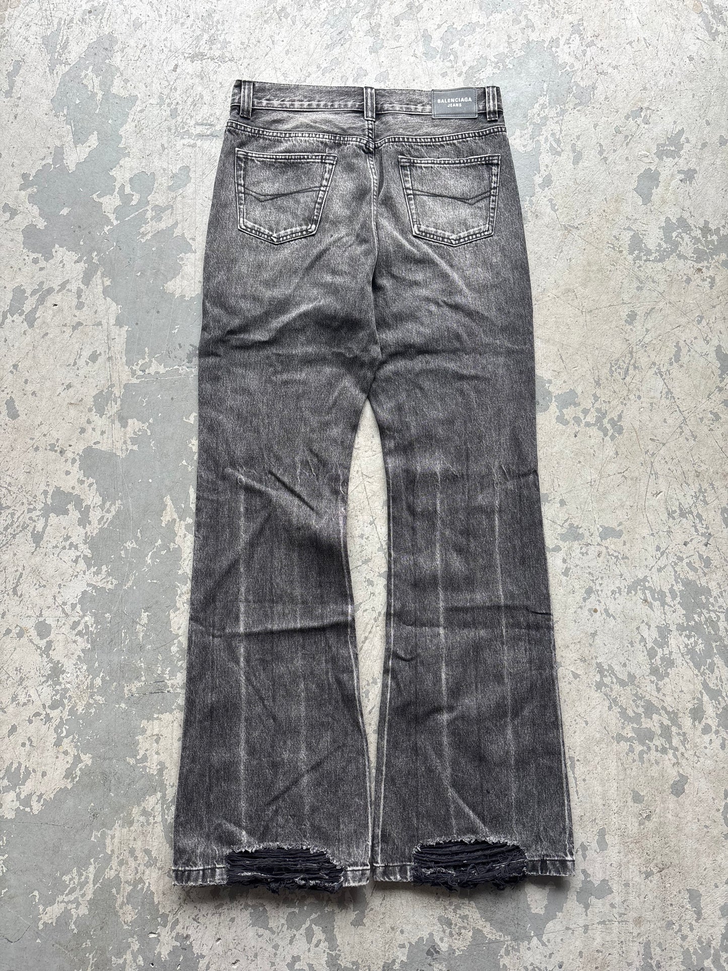 Balenciaga Lost Tapes Flared Jeans